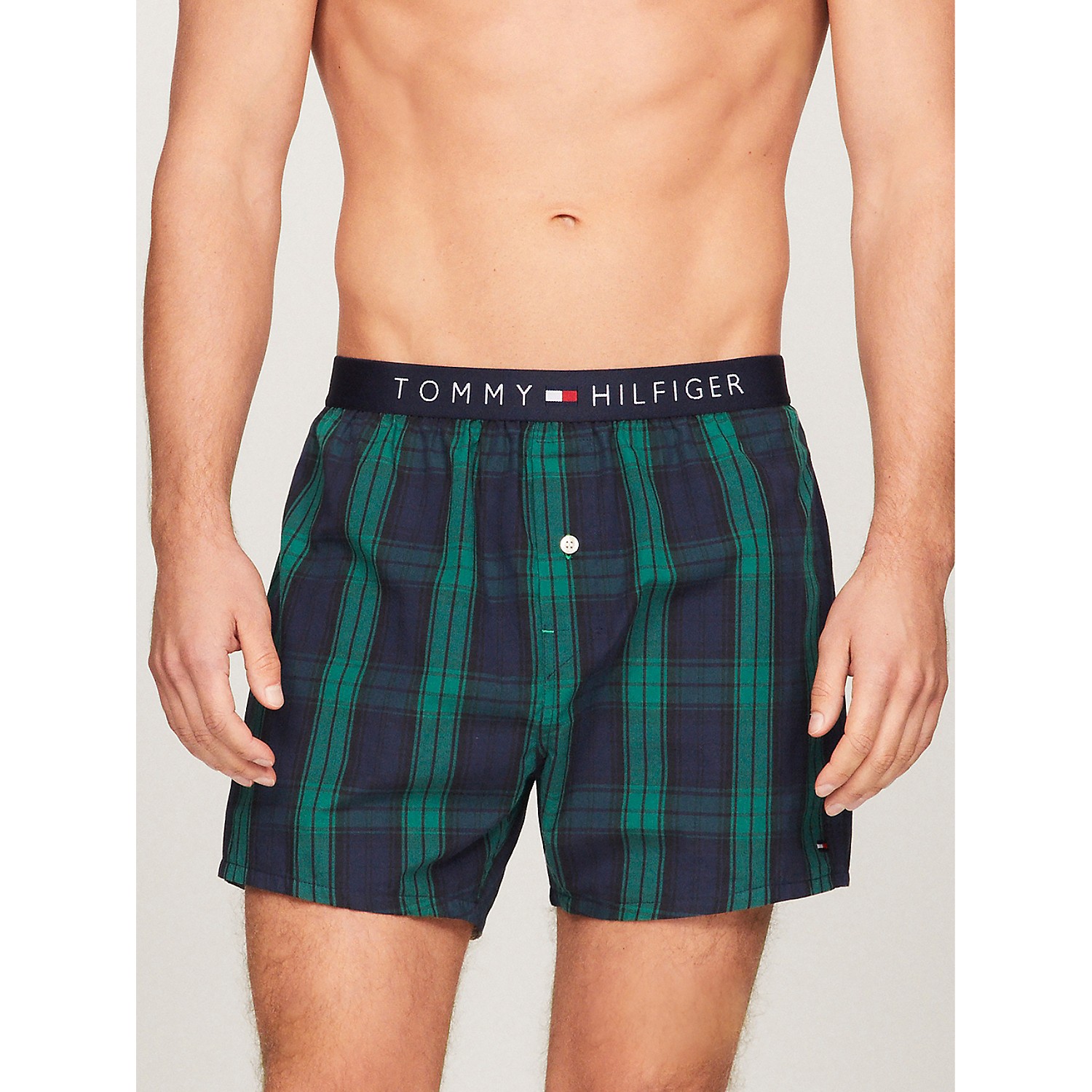 TOMMY HILFIGER Slim Fit Microflag Woven Boxer