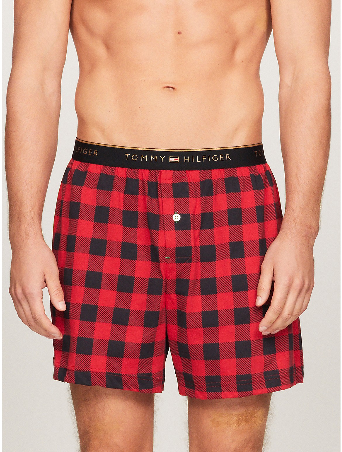 Tommy Hilfiger Everyday Micro Boxer Brief Three In Mahogany