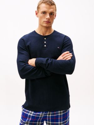 Thermal Henley, Navy