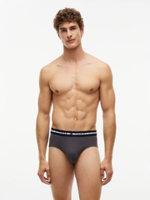 Трусы-брифы TH для мужчин, 3 шт. — Tommy Hilfiger, цвет: Granite — фото 6