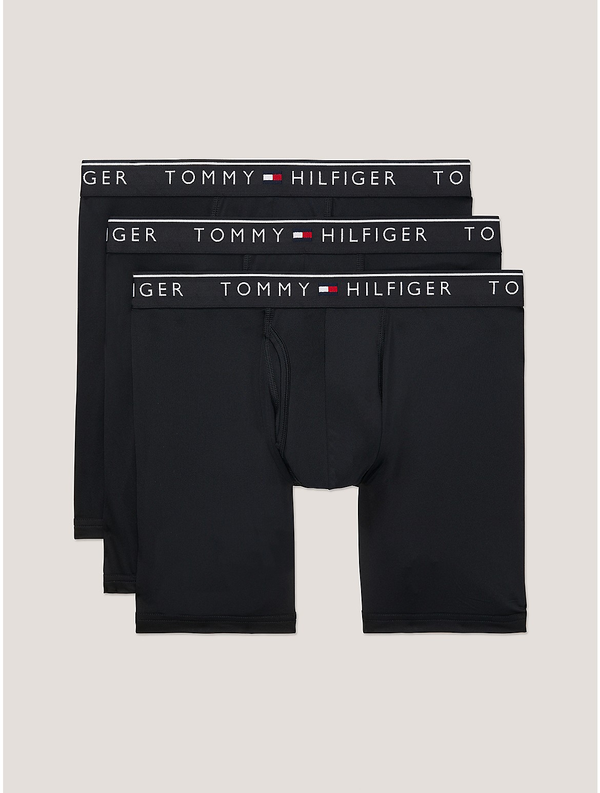 Shop Tommy Hilfiger Th Micro Boxer Brief 3 In Black
