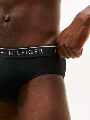 Трусы-брифы TH Micro для мужчин, 3 шт. — Tommy Hilfiger, цвет: Чёрный — фото 4