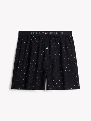 Logo Woven Boxer, Black