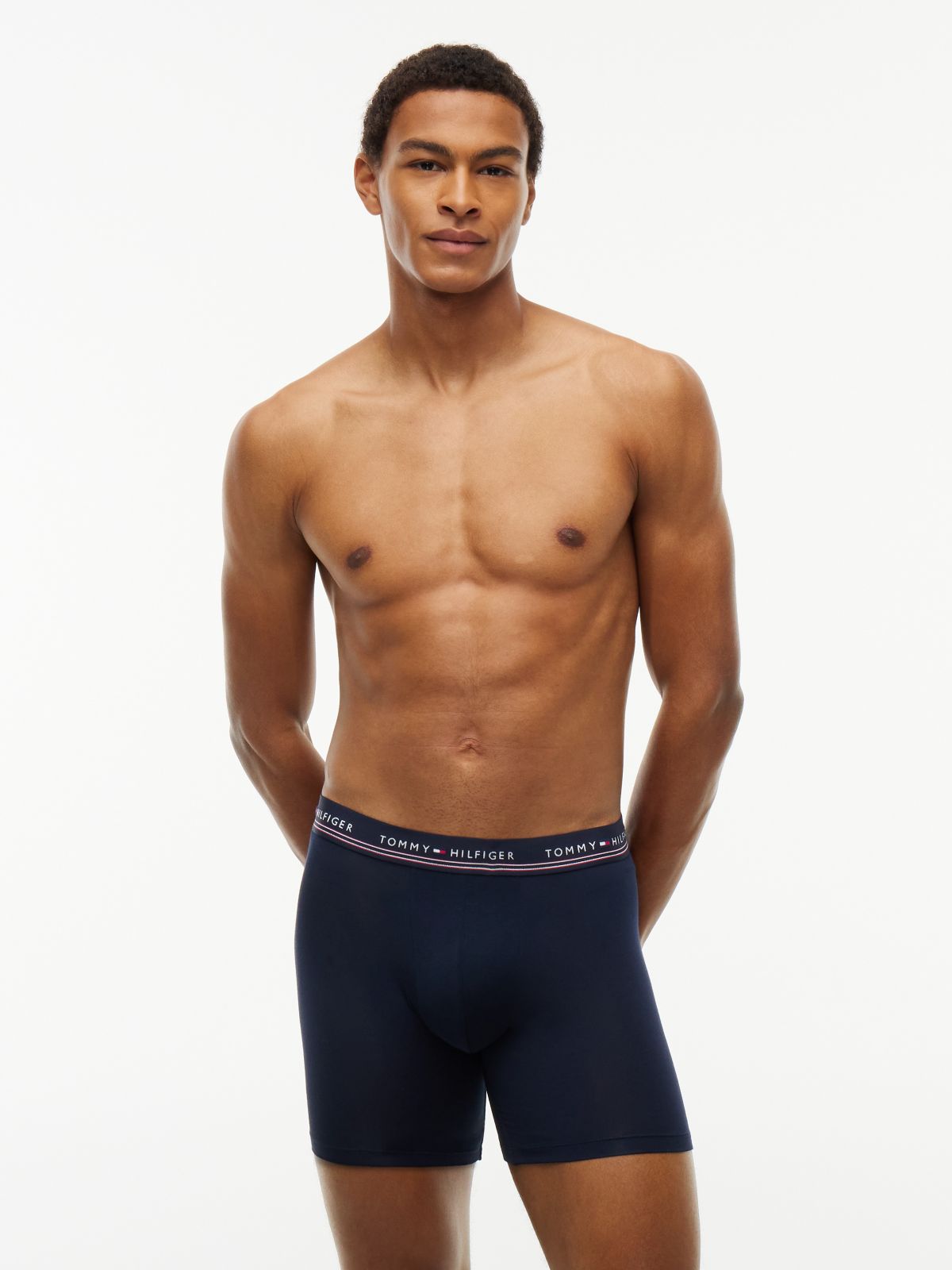 Stretch Modal Boxer Brief 3-Pack — Multi Leaf