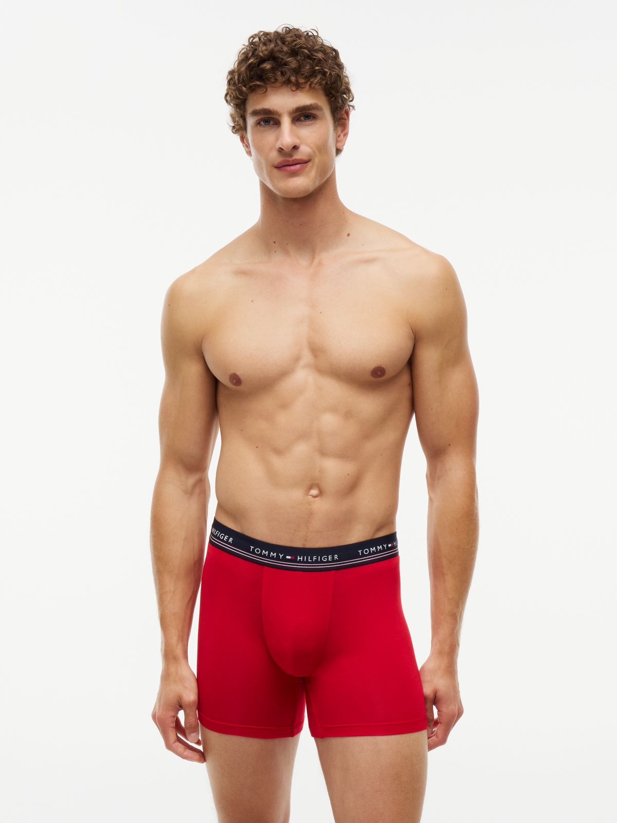 Stretch Modal Boxer Brief 3-Pack — Red