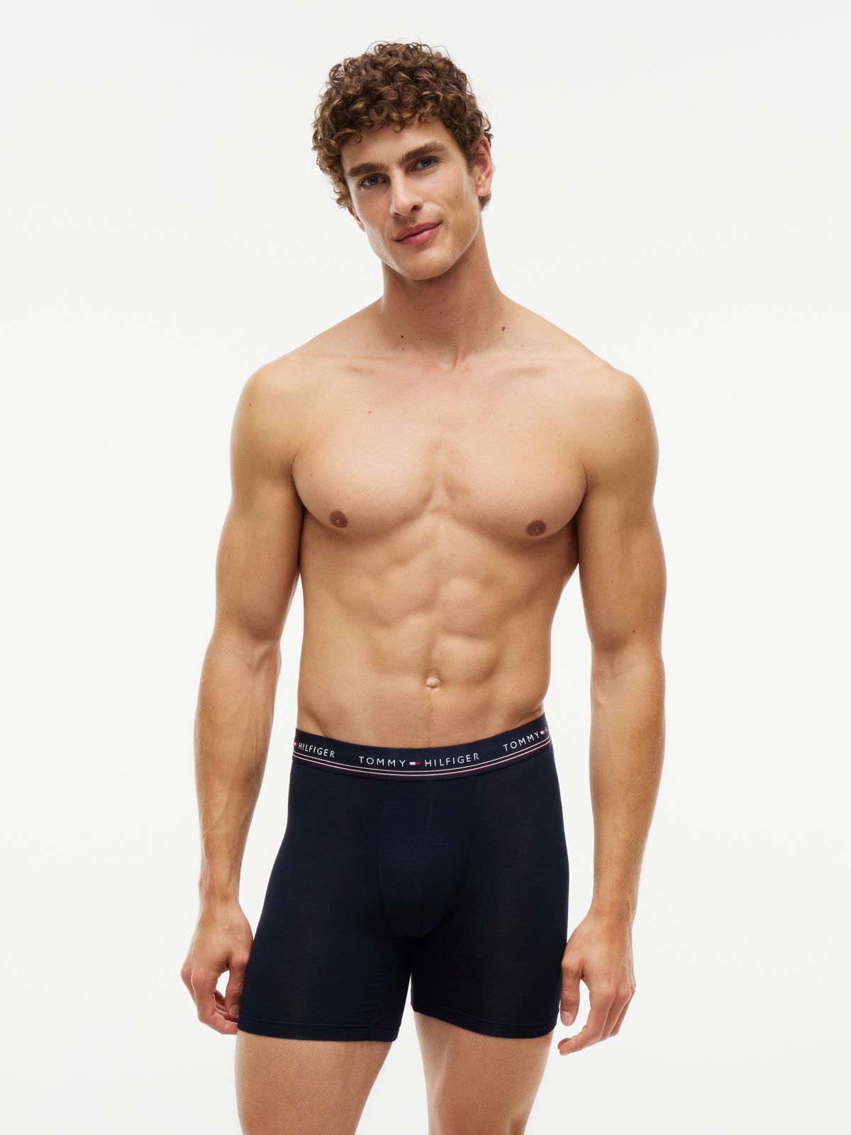 Stretch Modal Boxer Brief 3-Pack — Red