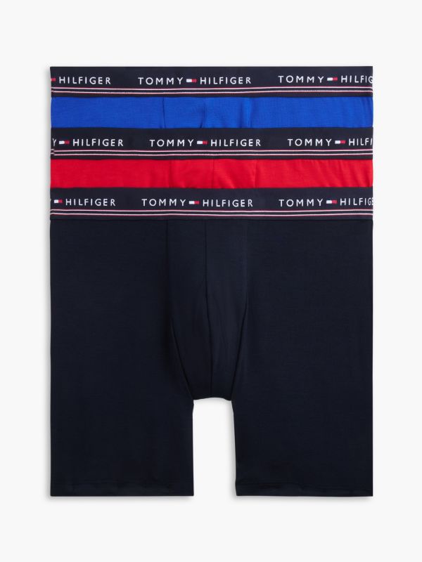 Stretch Modal Boxer Brief 3-Pack — Red