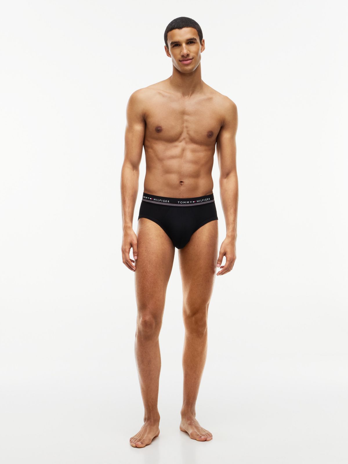 Stretch Modal Briefs 3-Pack — Greystone/Multi