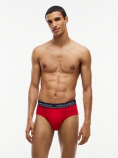Stretch Modal Briefs 3-Pack — Red/Multi 2