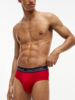Stretch Modal Briefs 3-Pack — Red/Multi 4