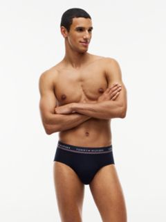 Stretch Modal Briefs 3-Pack — Red/Multi 7