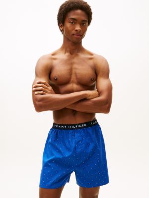 とみー Tommy Logo Woven Boxer 3-Pack | Tommy Hilfiger