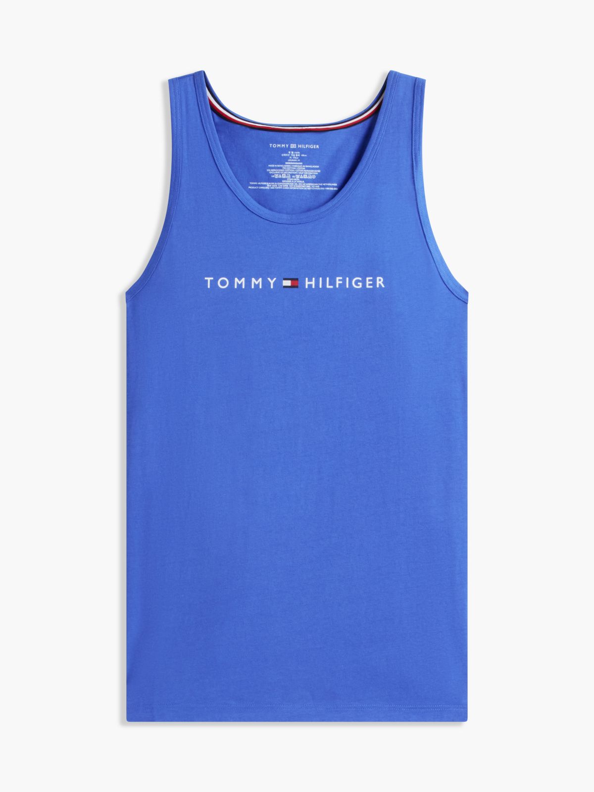 Hilfiger Logo Sleep Tank Top — Blueberry
