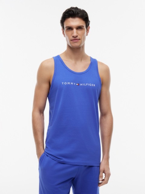 Пижамный топ Hilfiger для мужчин, с логотипом — Tommy Hilfiger
