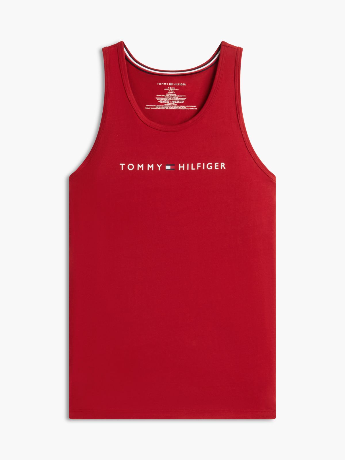 Hilfiger Logo Sleep Tank Top — Poppy