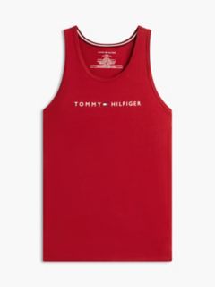 Hilfiger Logo Sleep Tank Top — Poppy 5