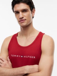 Hilfiger Logo Sleep Tank Top — Poppy 3
