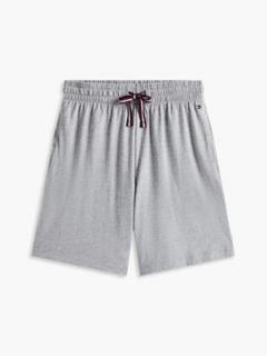 Hilfiger Logo Pull-On Sleep Short — Grey Heather 5