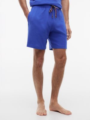 Hilfiger Logo Pull-On Sleep Short, Blueberry