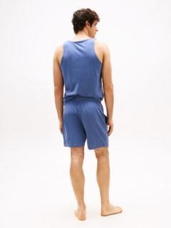 Hilfiger Logo Pull-On Sleep Short — Vintage Blue 4