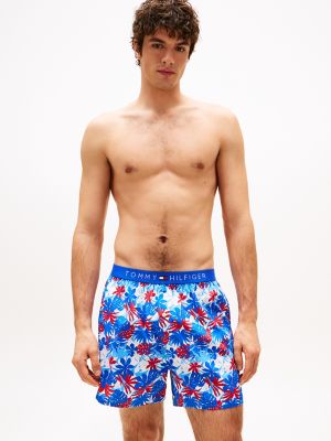 Logo Waistband Woven Boxer, Brazil Blue