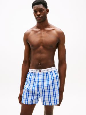 Logo Waistband Woven Boxer, Trout