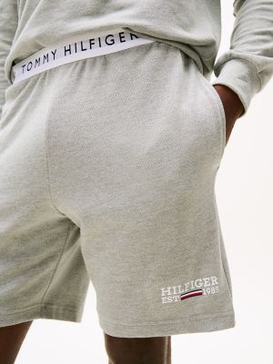 Пижамные шорты Hilfiger Pique для мужчин, с логотипом — Tommy Hilfiger — фото 3
