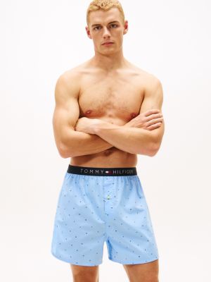 Printed Woven Boxer, Sea Spray