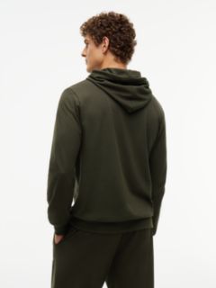Hilfiger Logo Pique Sleep Hoodie — Meadow 4