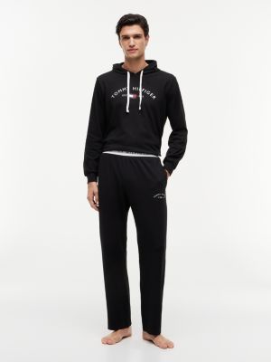 Пижамные брюки Hilfiger Pique для мужчин, с логотипом — Tommy Hilfiger — фото 2