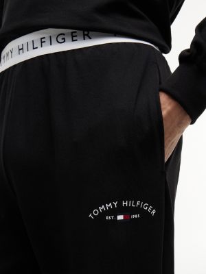 Пижамные брюки Hilfiger Pique для мужчин, с логотипом — Tommy Hilfiger — фото 3