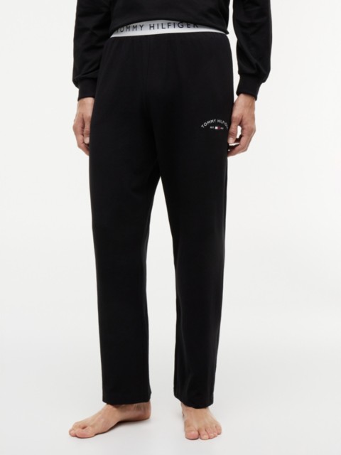 Пижамные брюки Hilfiger Pique для мужчин, с логотипом — Tommy Hilfiger