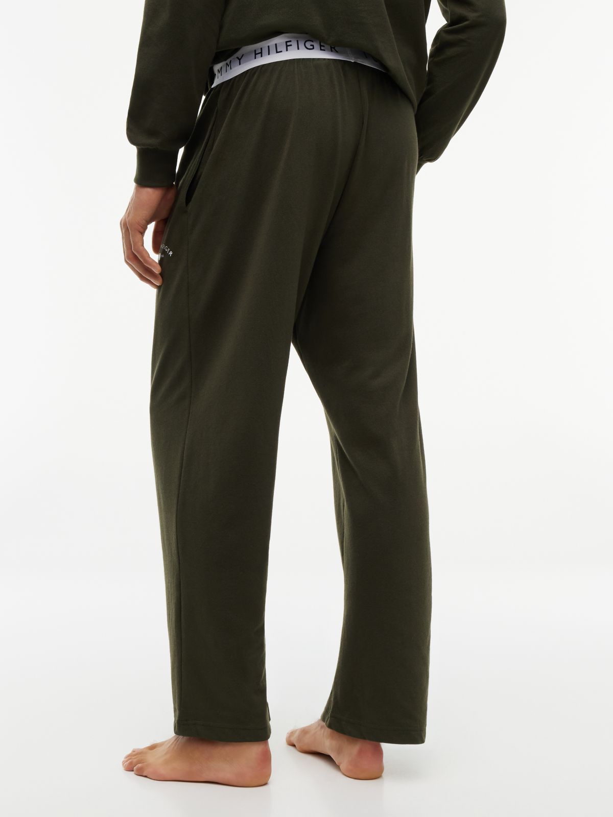 Hilfiger Logo Pique Sleep Pant — Meadow