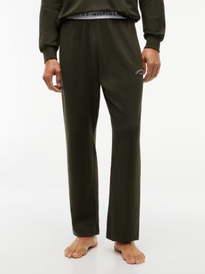 Hilfiger Logo Pique Sleep Pant, Meadow