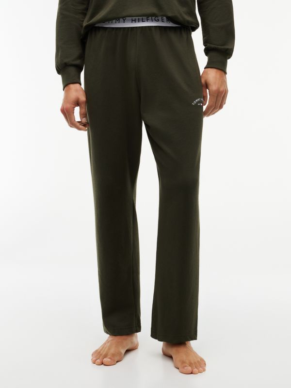 Hilfiger Logo Pique Sleep Pant — Meadow