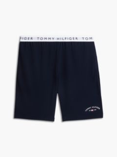 Hilfiger Logo Pique Sleep Short — Navy 5