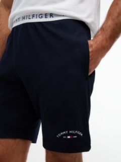 Hilfiger Logo Pique Sleep Short — Navy 3