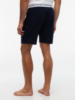 Hilfiger Logo Pique Sleep Short — Navy 4