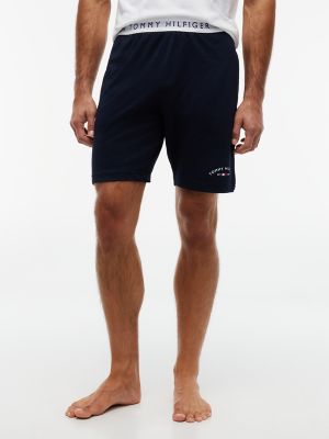 Hilfiger Logo Pique Sleep Short, Navy