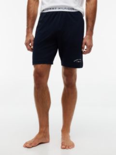 Hilfiger Logo Pique Sleep Short — Navy 1