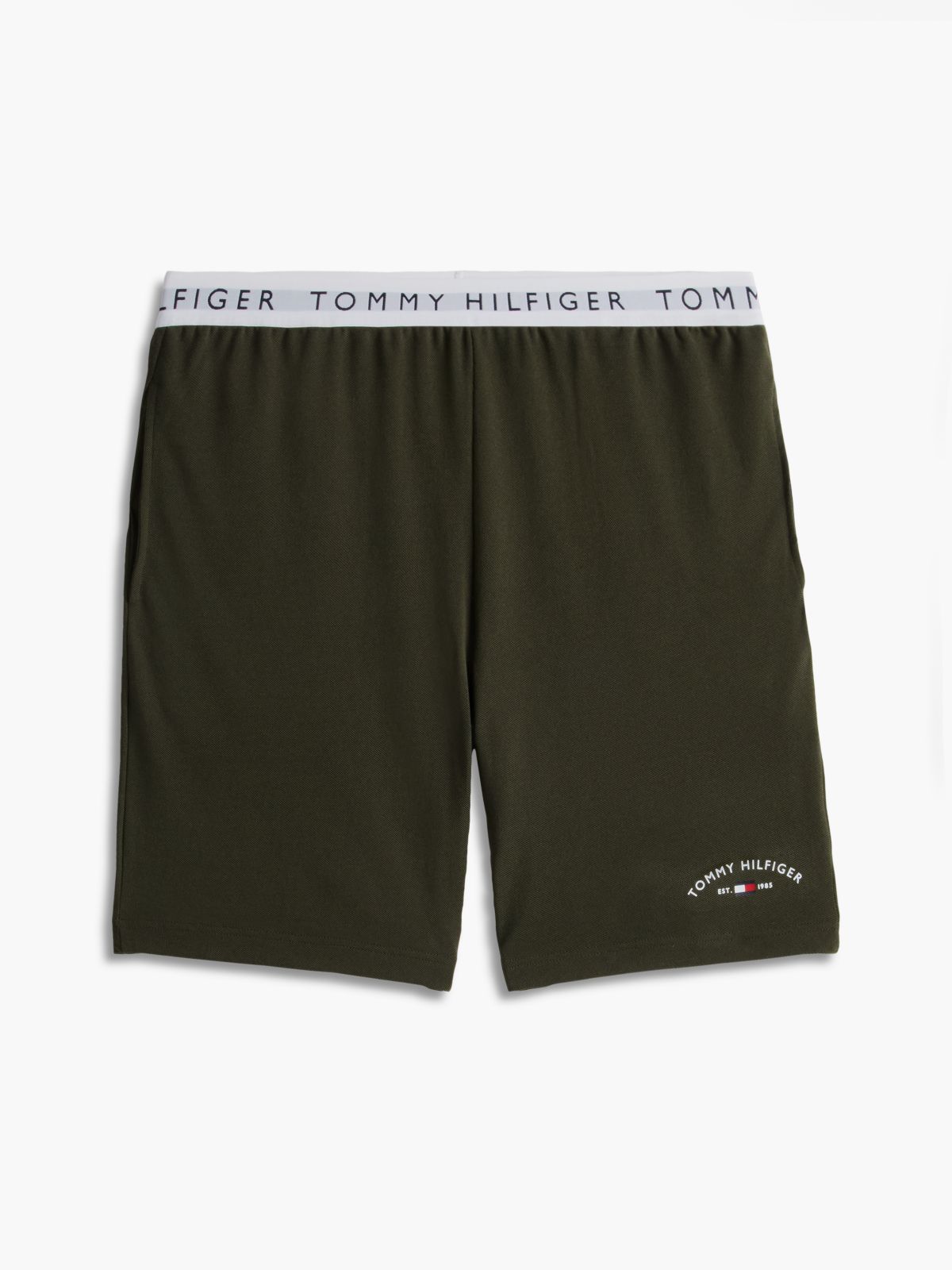 Hilfiger Logo Pique Sleep Short — Meadow