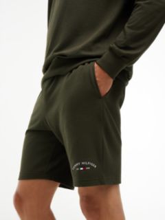 Hilfiger Logo Pique Sleep Short — Meadow 3