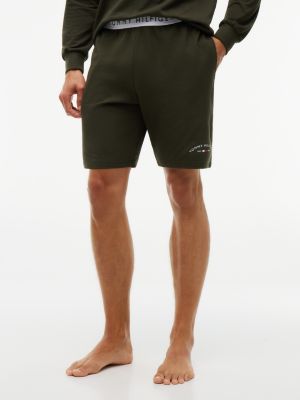Hilfiger Logo Pique Sleep Short, Meadow