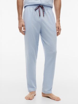 Seersucker Sleep Pant, Blue Wave