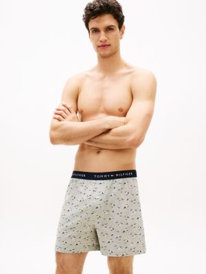 Printed Knit Boxer