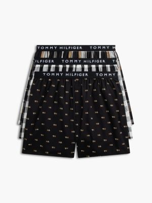 Printed Woven Boxer 3-Pack, Night