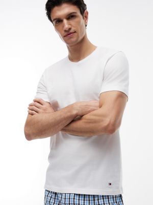 Мужские брюки Tommy Hilfiger T-Shirt & Woven Short Pajama Gift Set — фото 2