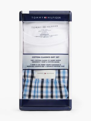 Мужские брюки Tommy Hilfiger T-Shirt & Woven Short Pajama Gift Set — фото 5