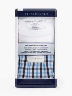 T-Shirt & Woven Short Pajama Gift Set — Sea Spray 5
