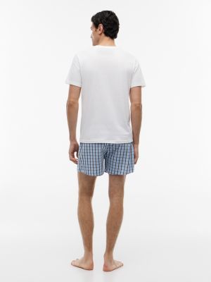 Мужские брюки Tommy Hilfiger T-Shirt & Woven Short Pajama Gift Set — фото 4